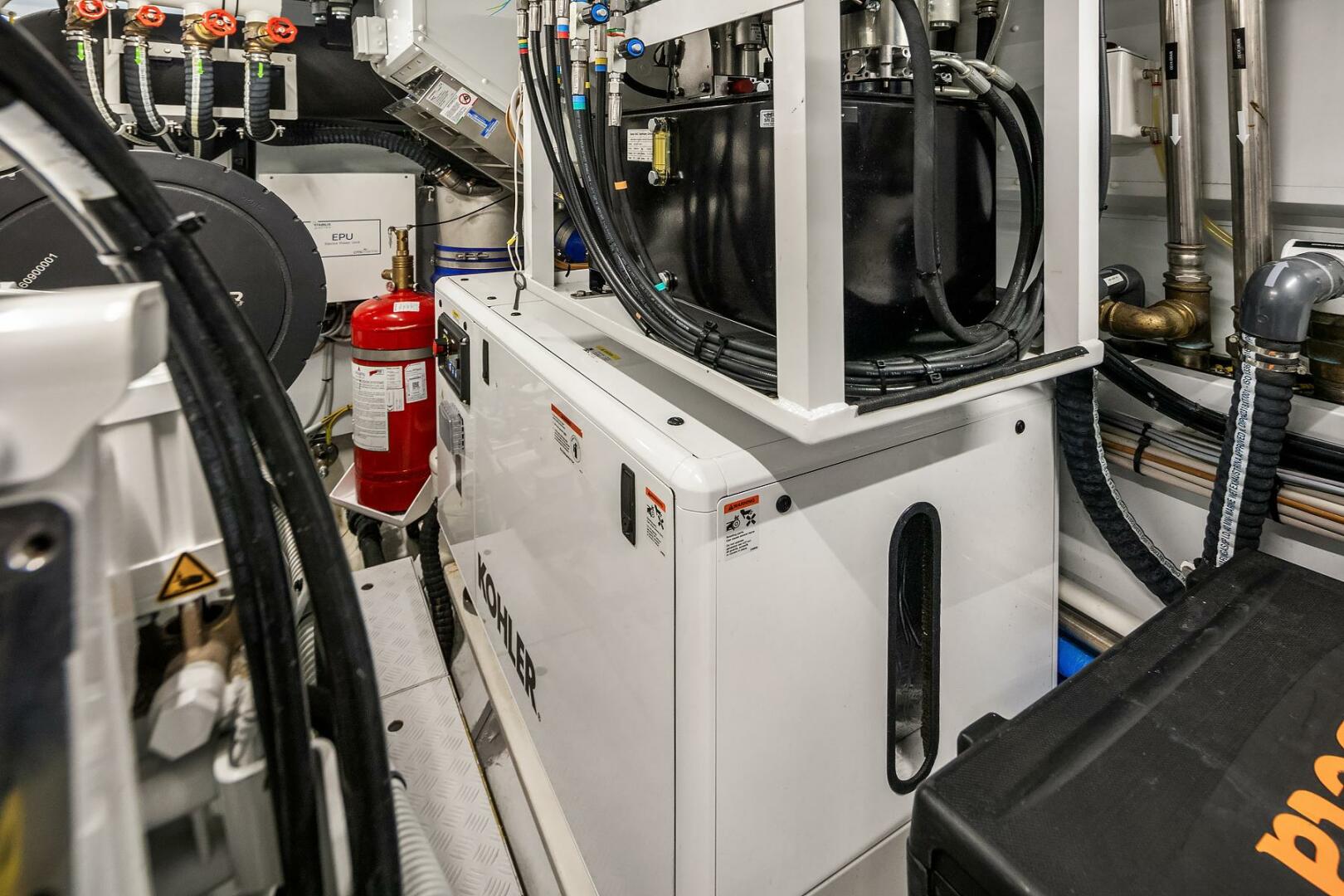 Sanlorenzo-SL86 2023-ESSENZA Seattle-Washington-United States-Engine Room-5516431 | Thumbnail