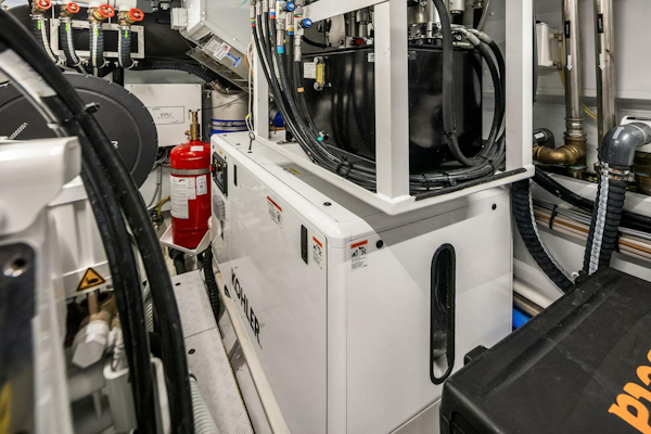 Sanlorenzo-SL86 2023-ESSENZA Seattle-Washington-United States-Engine Room-5516431