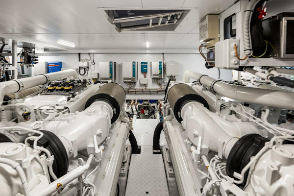 Sanlorenzo-SL86 2023-ESSENZA Seattle-Washington-United States-Engine Room-5516428