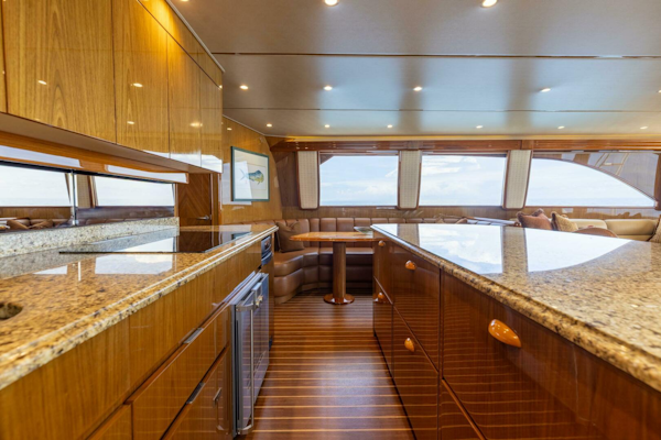Viking-76 Enclosed Flybridge 2012-MODERATION Stuart-Florida-United States-Galley Looking Starboard-5641578