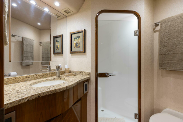Viking-76 Enclosed Flybridge 2012-MODERATION Stuart-Florida-United States-Forward Starboard Head-5641591