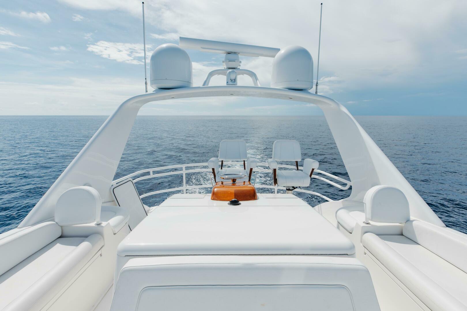 Viking-76 Enclosed Flybridge 2012-MODERATION Stuart-Florida-United States-Skybridge Aft Facing-5641634 | Thumbnail