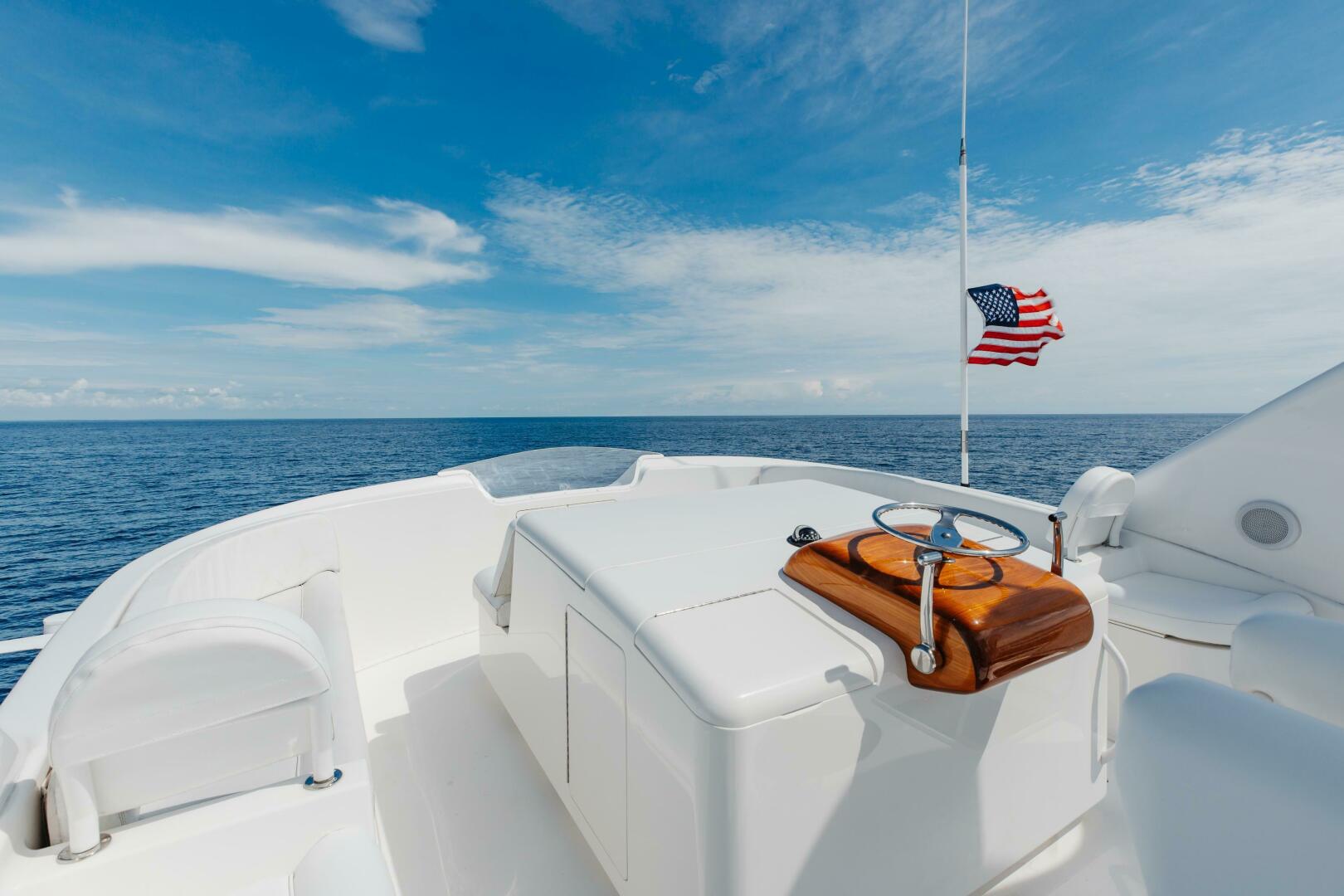 Viking-76 Enclosed Flybridge 2012-MODERATION Stuart-Florida-United States-Skybridge Forward Seating-5641640 | Thumbnail