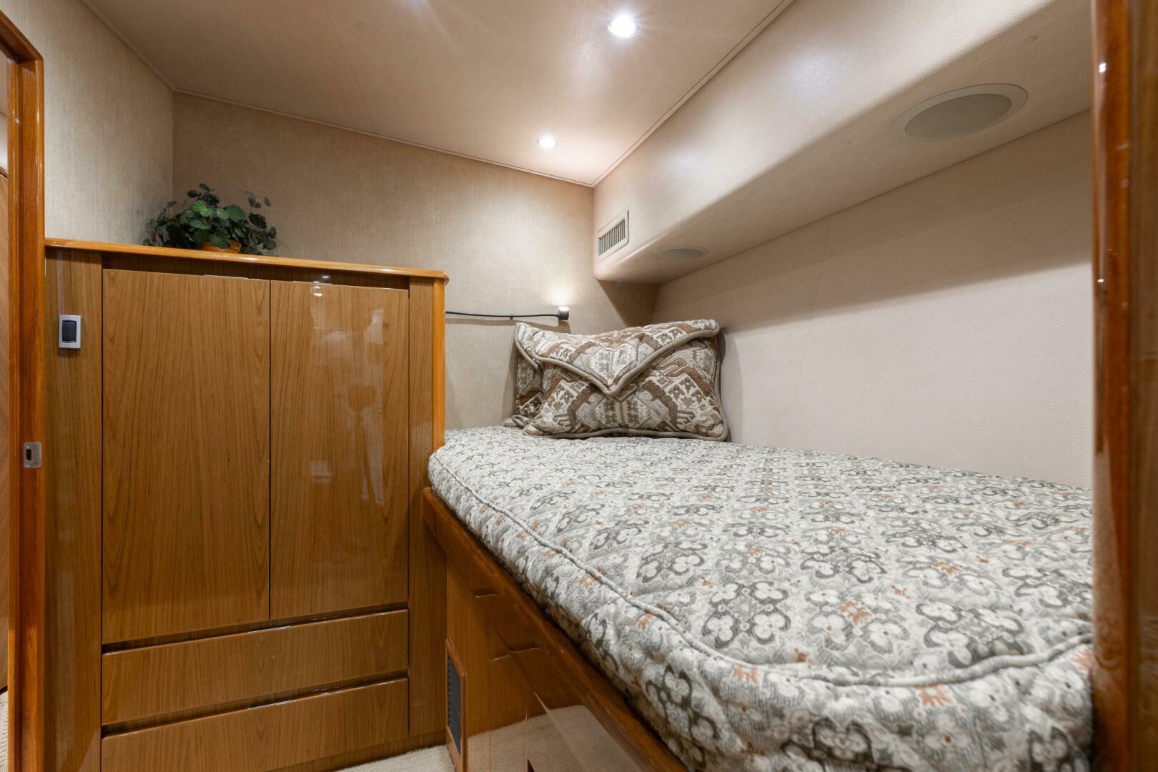 Viking-76 Enclosed Flybridge 2012-MODERATION Stuart-Florida-United States-Captain Raised Single Bunk Starboard-5641616 | Thumbnail
