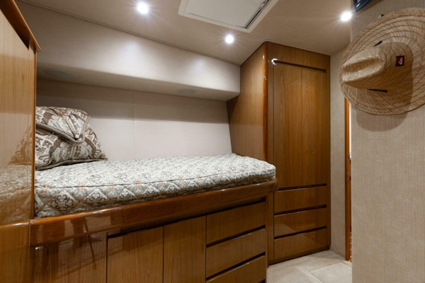 Viking-76 Enclosed Flybridge 2012-MODERATION Stuart-Florida-United States-Captain Raised Single Bunk Storage-5641618
