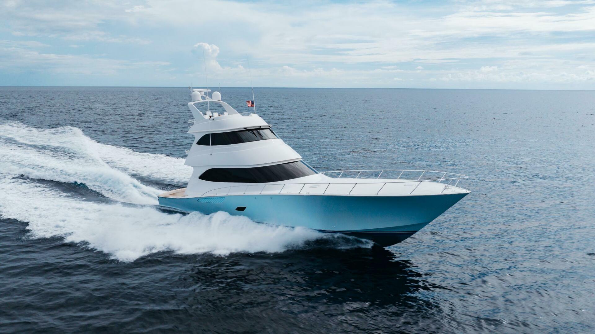 Viking-76 Enclosed Flybridge 2012-MODERATION Stuart-Florida-United States-Ariel Profile-5641560 | Thumbnail