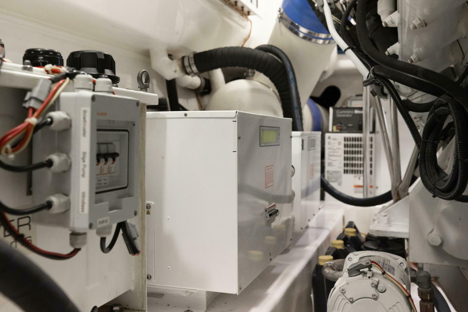 Viking-76 Enclosed Flybridge 2012-MODERATION Stuart-Florida-United States-ASEA Shore Power System 2-5641666 | Thumbnail