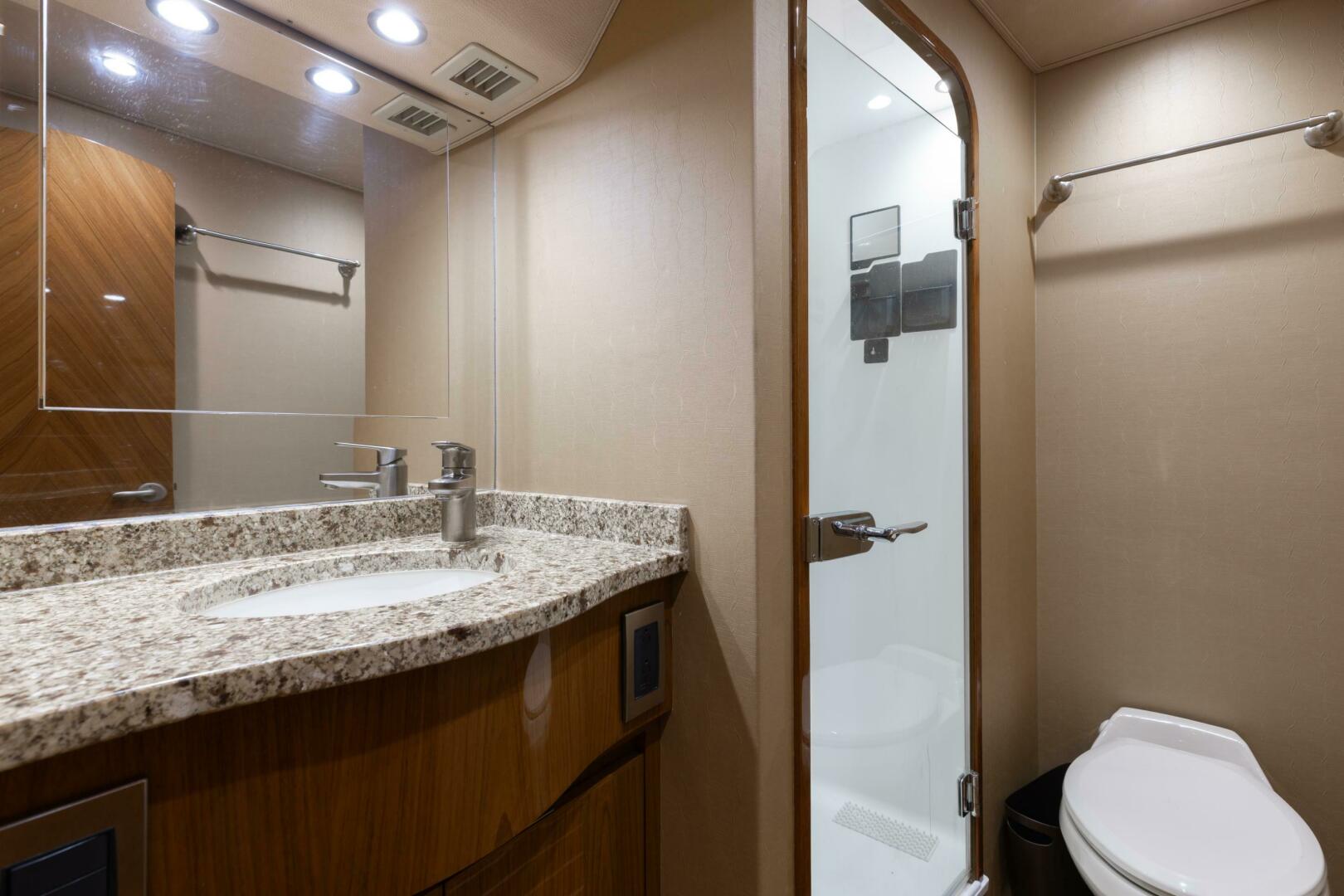 Viking-76 Enclosed Flybridge 2012-MODERATION Stuart-Florida-United States-Captain Head-5641620 | Thumbnail