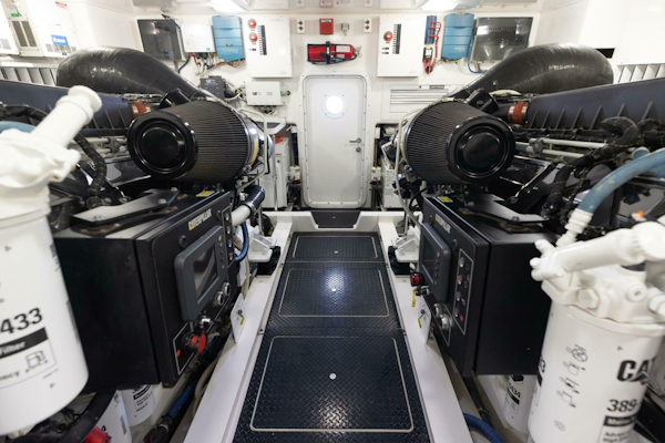 Viking-76 Enclosed Flybridge 2012-MODERATION Stuart-Florida-United States-Engine Room Aft Entry-5641669