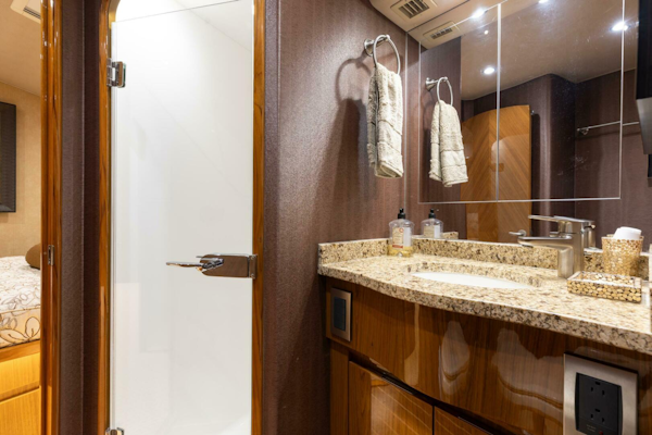 Viking-76 Enclosed Flybridge 2012-MODERATION Stuart-Florida-United States-Port Head-5641598