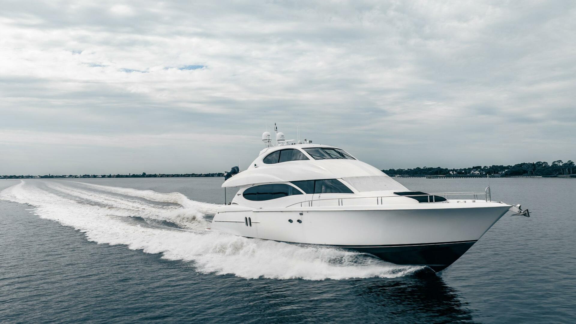 Lazzara Yachts-80 EB 2003-Water Ranch Stuart-Florida-United States-5607449 | Thumbnail