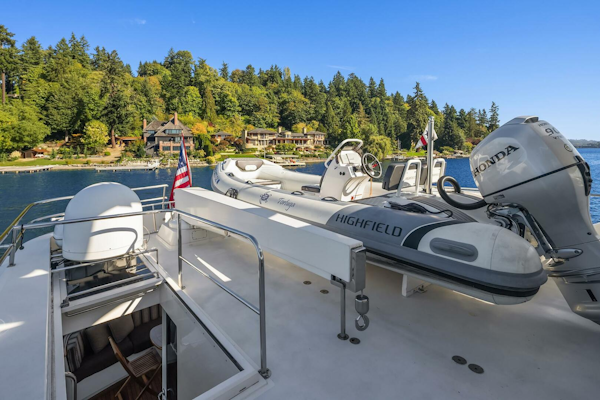 Rayburn Custom Yachts-Flush Deck 2001-JADE PANAMA Bellevue-Washington-United States-Boat Deck-5685735