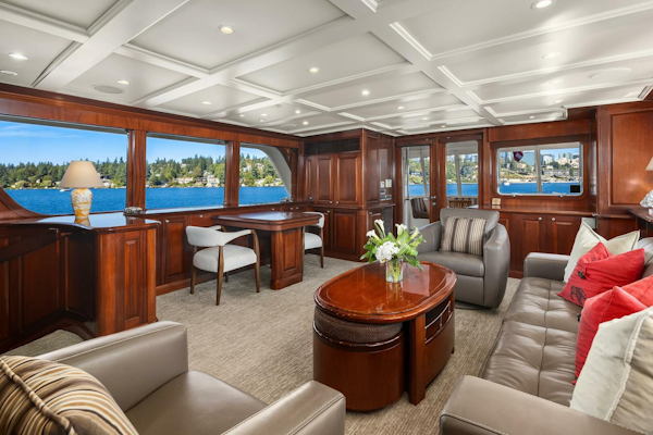 Rayburn Custom Yachts-Flush Deck 2001-JADE PANAMA Bellevue-Washington-United States-Salon-5685700