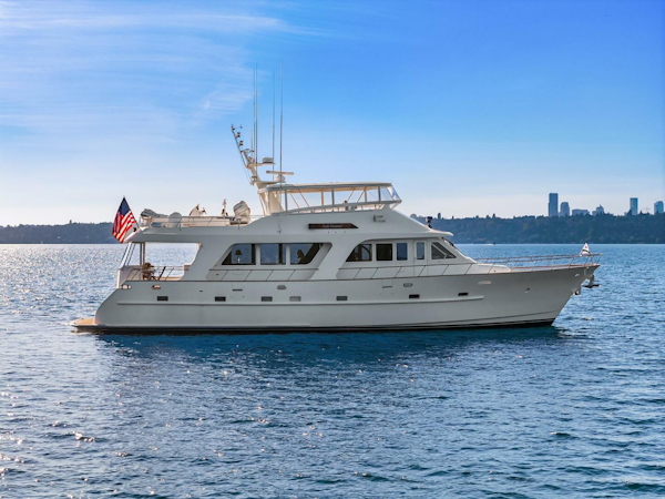 Rayburn Custom Yachts-Flush Deck 2001-JADE PANAMA Bellevue-Washington-United States-Starboard Profile-5692352