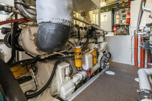 Rayburn Custom Yachts-Flush Deck 2001-JADE PANAMA Bellevue-Washington-United States-Engine Room-5692349