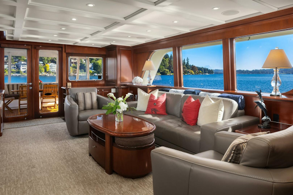 Rayburn Custom Yachts-Flush Deck 2001-JADE PANAMA Bellevue-Washington-United States-Salon-5691191