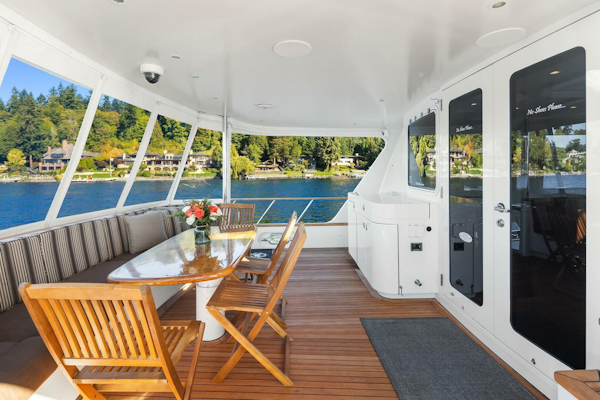 Rayburn Custom Yachts-Flush Deck 2001-JADE PANAMA Bellevue-Washington-United States-Aft Deck-5692328