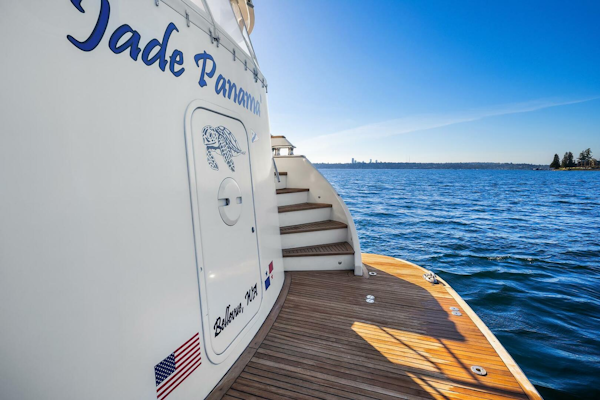 Rayburn Custom Yachts-Flush Deck 2001-JADE PANAMA Bellevue-Washington-United States-Swim Platform-5685738