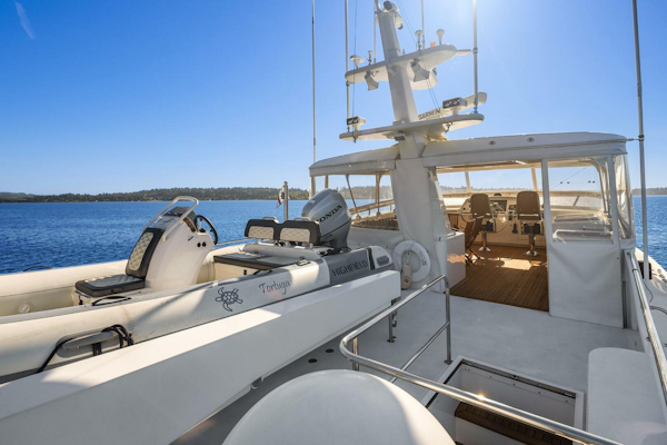 Rayburn Custom Yachts-Flush Deck 2001-JADE PANAMA Bellevue-Washington-United States-Boat Deck-5692325