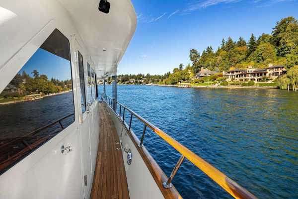 Rayburn Custom Yachts-Flush Deck 2001-JADE PANAMA Bellevue-Washington-United States-Side Deck-5692336