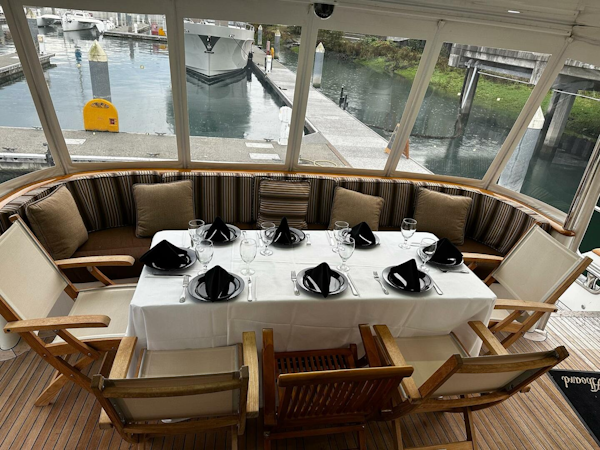 Rayburn Custom Yachts-Flush Deck 2001-JADE PANAMA Bellevue-Washington-United States-Aft Deck-5685799