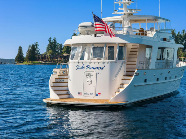 Rayburn Custom Yachts-Flush Deck 2001-JADE PANAMA Bellevue-Washington-United States-Stern-5685745
