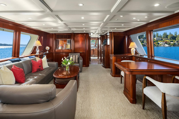 Rayburn Custom Yachts-Flush Deck 2001-JADE PANAMA Bellevue-Washington-United States-Salon-5685698