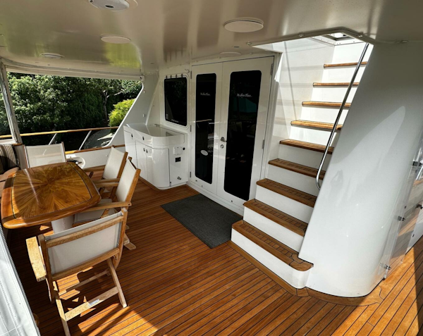 Rayburn Custom Yachts-Flush Deck 2001-JADE PANAMA Bellevue-Washington-United States-Aft Deck-5864485