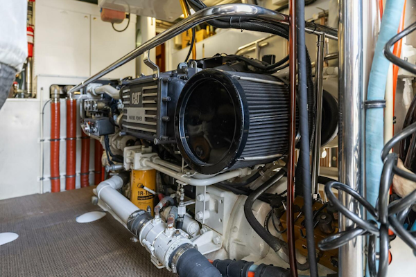 Rayburn Custom Yachts-Flush Deck 2001-JADE PANAMA Bellevue-Washington-United States-Engine Room-5692348