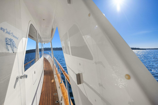 Rayburn Custom Yachts-Flush Deck 2001-JADE PANAMA Bellevue-Washington-United States-Side Deck-5692334