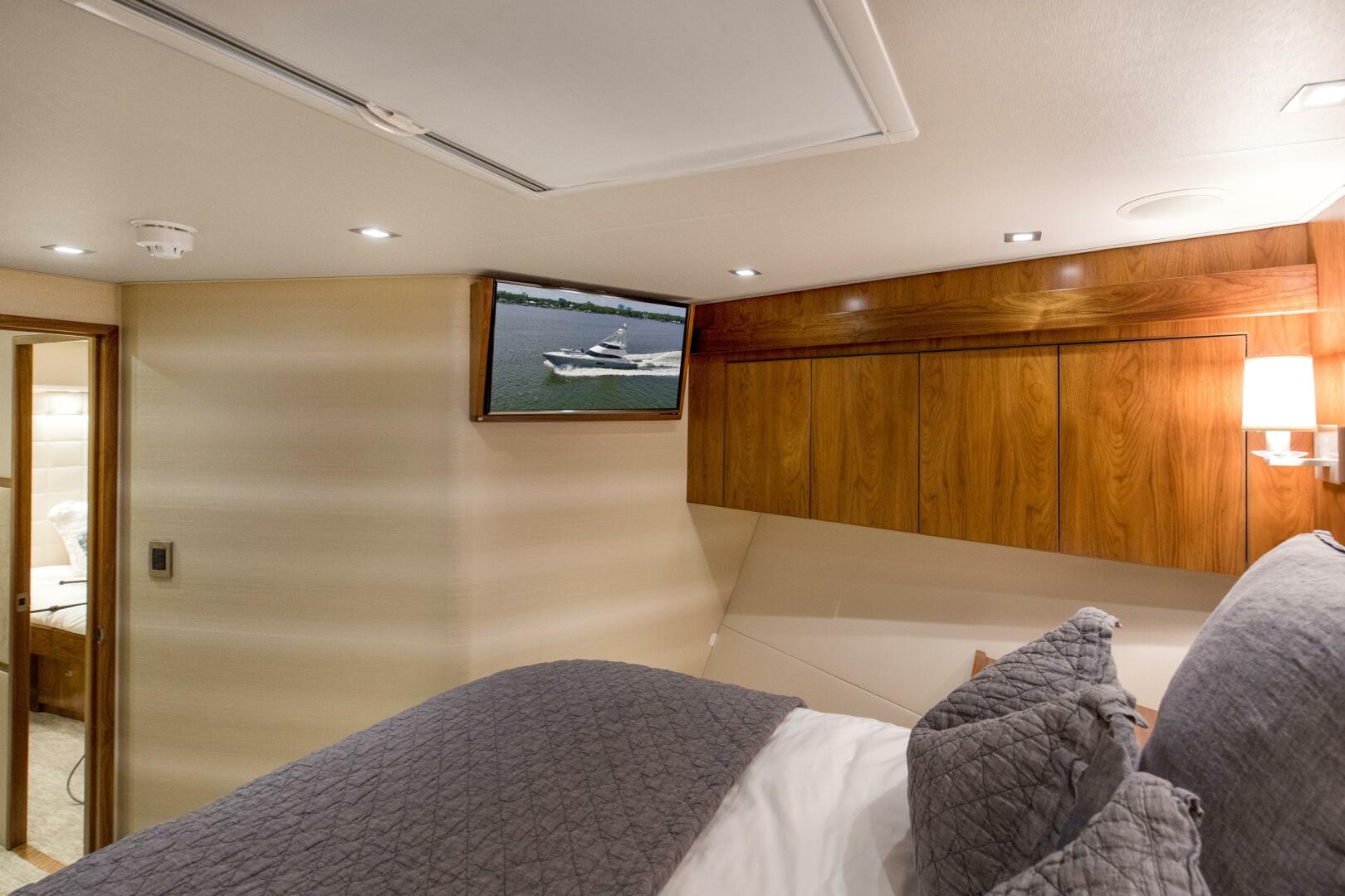 Viking-92 Enclosed Bridge 2016-Touché Orange Beach-Alabama-United States-2016 92 Viking Enclosed Bridge Touche Forward Stateroom (1)-5551741 | Thumbnail