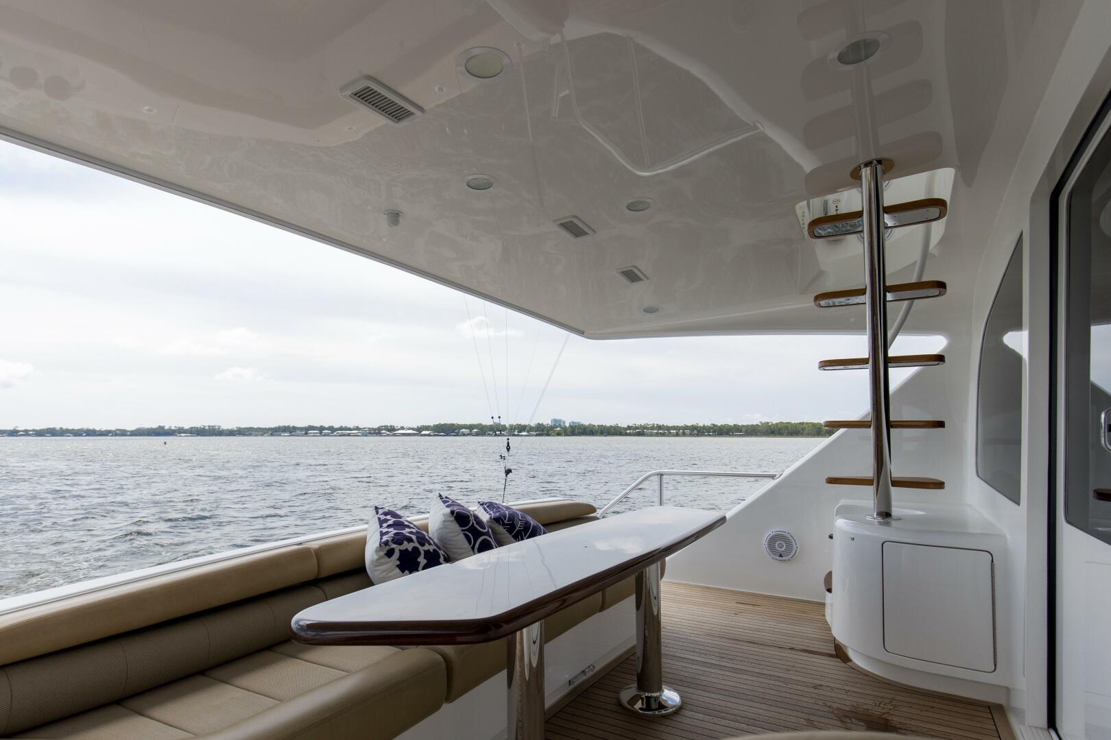 Viking-92 Enclosed Bridge 2016-Touché Orange Beach-Alabama-United States-2016 92 Viking Enclosed Bridge Touche Stern Deck (6)-5551871 | Thumbnail