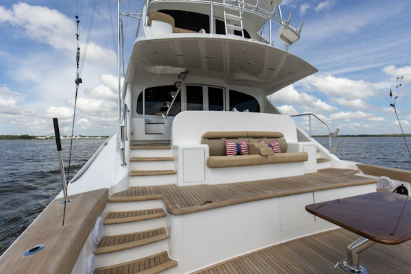 Viking-92 Enclosed Bridge 2016-Touché Orange Beach-Alabama-United States-2016 92 Viking Enclosed Bridge Touche Stern Deck (2)-5551867