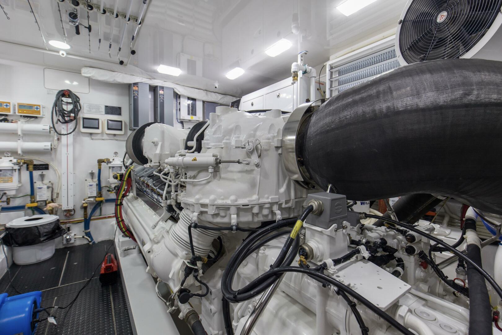 Viking-92 Enclosed Bridge 2016-Touché Orange Beach-Alabama-United States-2016 92 Viking Enclosed Bridge Touche Engine Room (2)-5551877 | Thumbnail