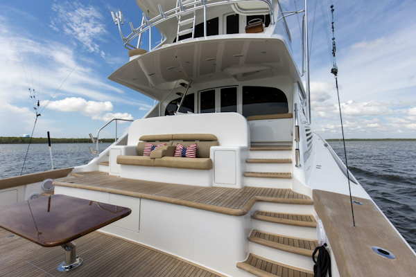 Viking-92 Enclosed Bridge 2016-Touché Orange Beach-Alabama-United States-2016 92 Viking Enclosed Bridge Touche Stern Deck-5551875