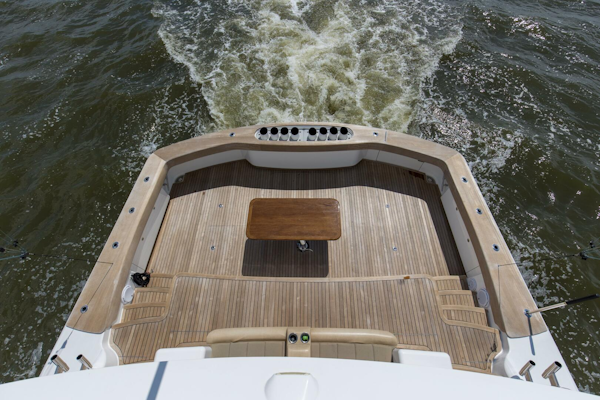 Viking-92 Enclosed Bridge 2016-Touché Orange Beach-Alabama-United States-2016 92 Viking Enclosed Bridge Touche Stern Deck (9)-5551874