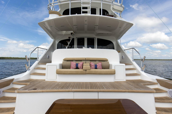 Viking-92 Enclosed Bridge 2016-Touché Orange Beach-Alabama-United States-2016 92 Viking Enclosed Bridge Touche Stern Deck (1)-5551866