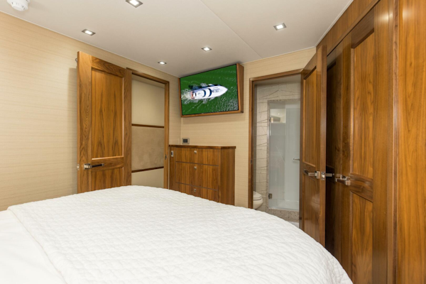 Viking-92 Enclosed Bridge 2016-Touché Orange Beach-Alabama-United States-2016 92 Viking Enclosed Bridge Touche Starboard Stateroom (1)-5551737
