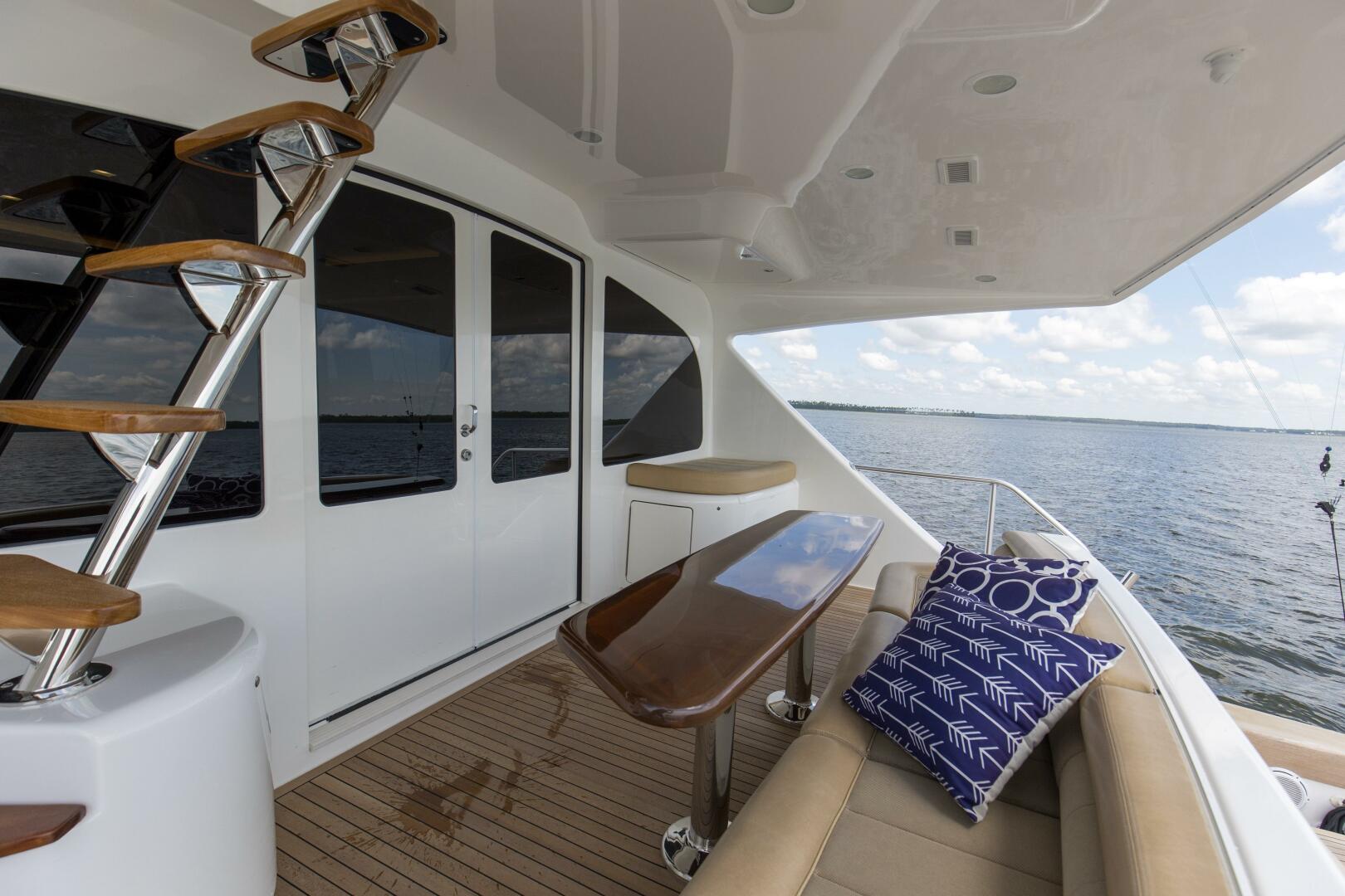 Viking-92 Enclosed Bridge 2016-Touché Orange Beach-Alabama-United States-2016 92 Viking Enclosed Bridge Touche Stern Deck (5)-5551870 | Thumbnail