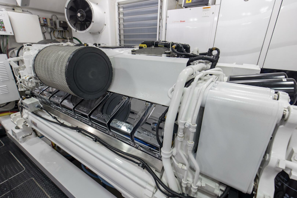 Viking-92 Enclosed Bridge 2016-Touché Orange Beach-Alabama-United States-2016 92 Viking Enclosed Bridge Touche Engine Room (5)-5551880