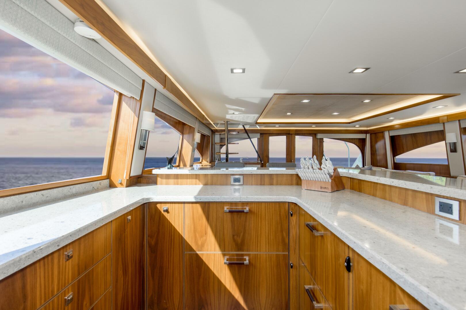 Viking-92 Enclosed Bridge 2016-Touché Orange Beach-Alabama-United States-2016 92 Viking Enclosed Bridge Touche Galley (1)-5551628 | Thumbnail