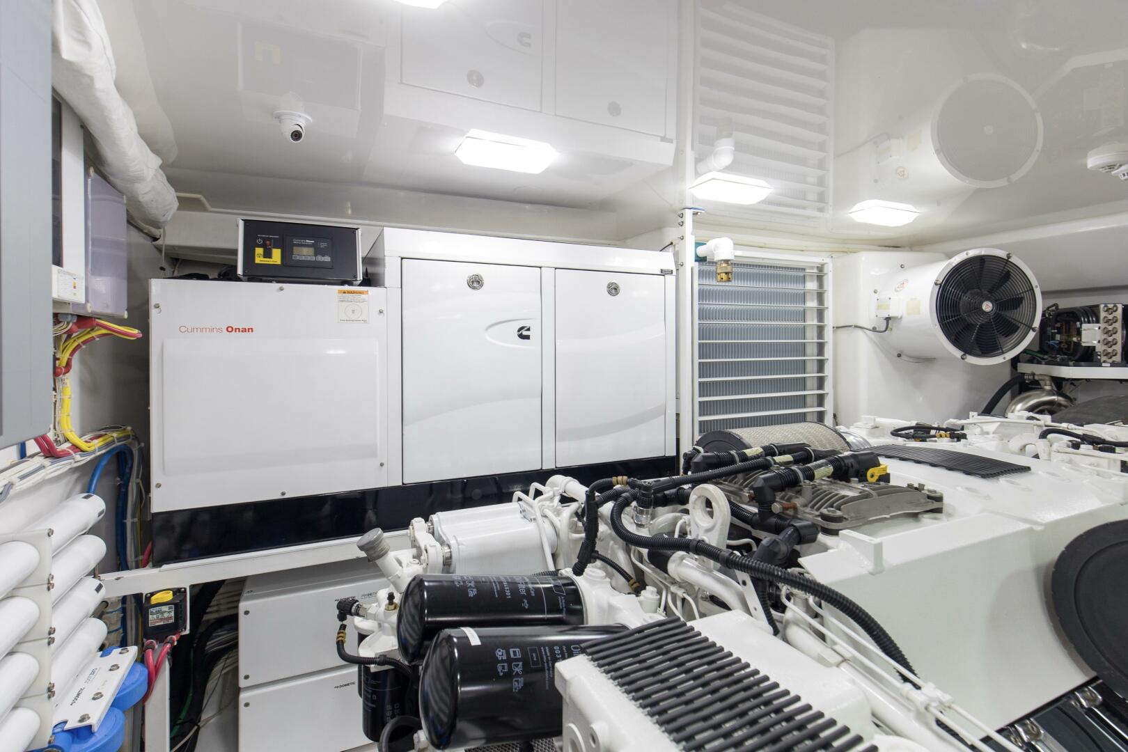 Viking-92 Enclosed Bridge 2016-Touché Orange Beach-Alabama-United States-2016 92 Viking Enclosed Bridge Touche Engine Room (4)-5551879 | Thumbnail