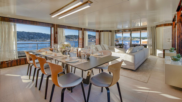 Canados-Expedition Yacht 2023-OCEANIC 143 West Palm Beach-Florida-United States-Dining Area-5593174