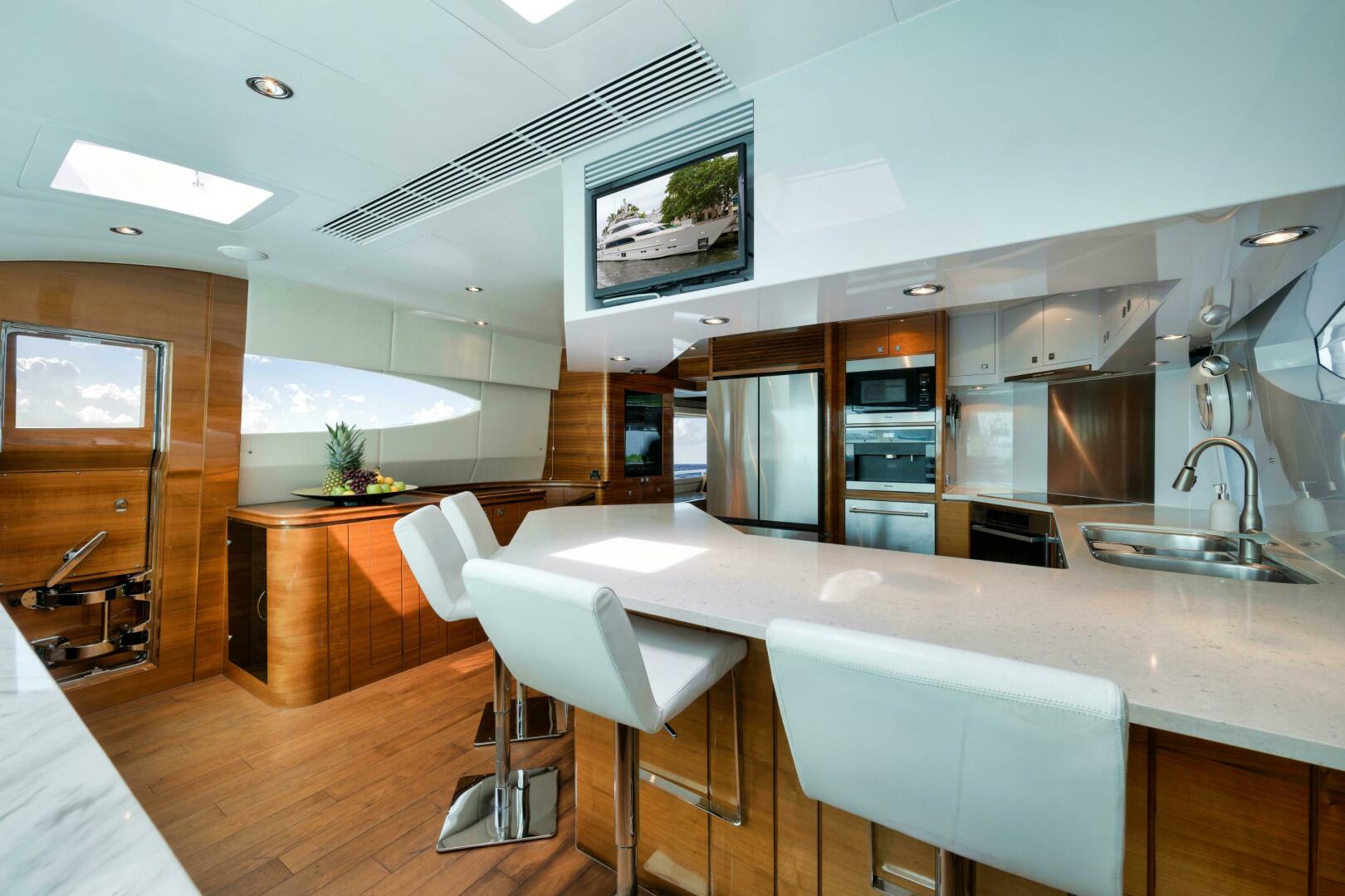 Horizon-P110 Tri-Deck 2012-IN THE ZONE Jupiter-Florida-United States-GALLEY-5576003 | Thumbnail