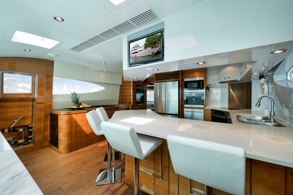 Horizon-P110 Tri-Deck 2012-IN THE ZONE Jupiter-Florida-United States-GALLEY-5576003