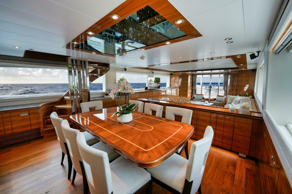 Horizon-P110 Tri-Deck 2012-IN THE ZONE Jupiter-Florida-United States-FORMAL DINING-5575998