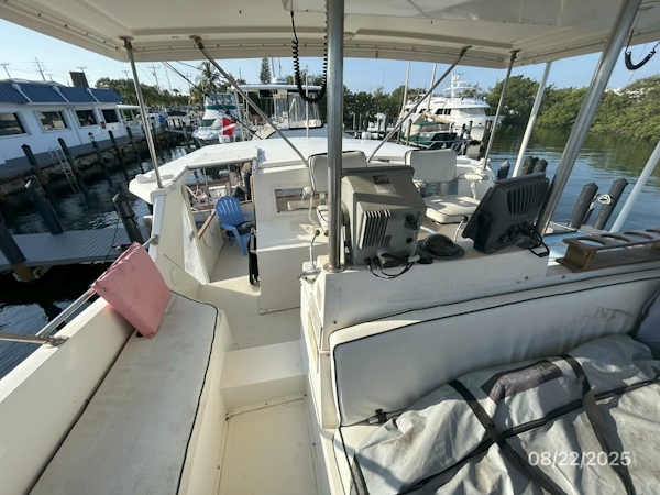 Viking-44 1984-No Regrets Marathon-Florida-United States-44 Viking flybridge aft-5581848