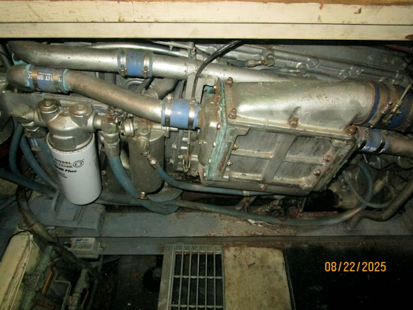 Viking-44 1984-No Regrets Marathon-Florida-United States-44 Viking port main engine-5581940