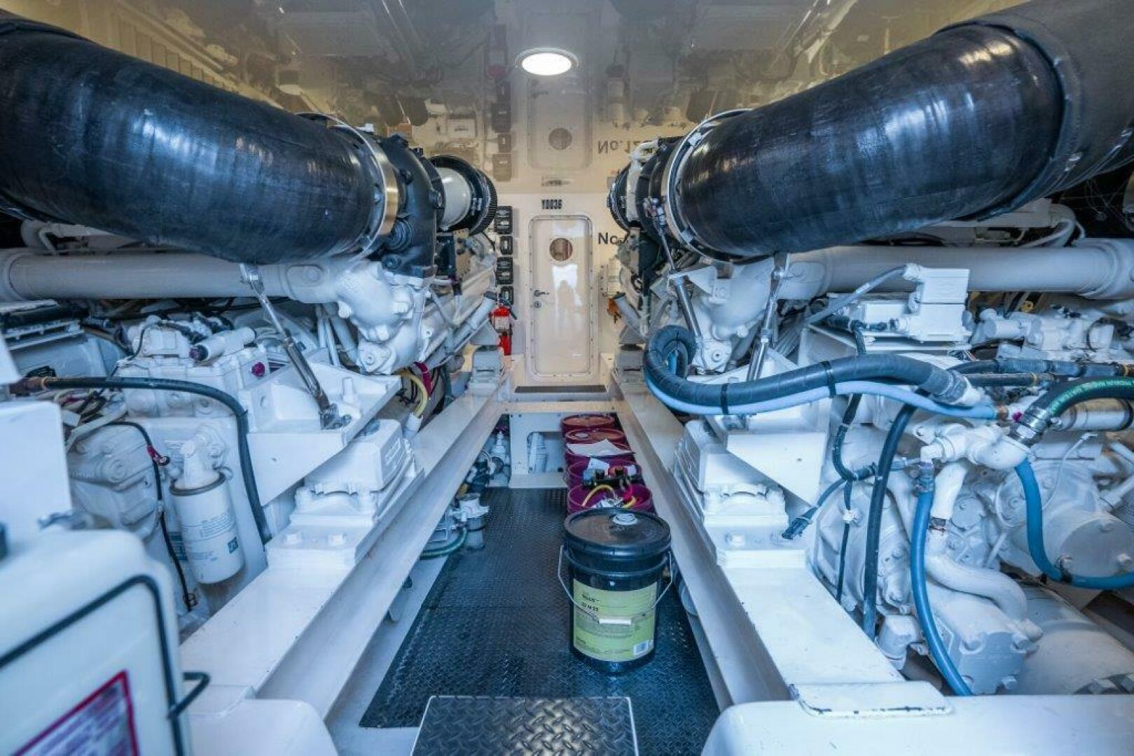 Viking-66 Convertible 2015-No Collars Lighthouse Point-Florida-United States-2015 Viking 66 No Collars  Engine Room-5588794 | Thumbnail