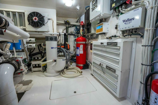 Viking-66 Convertible 2015-No Collars Lighthouse Point-Florida-United States-2015 Viking 66 No Collars  Engine Room-5588798